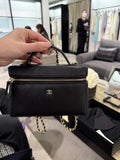 Chanel Quilted Box Top-Handle Bag — hero
