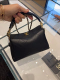 Chanel Diamond-Quilted Top-Handle Bag — hero
