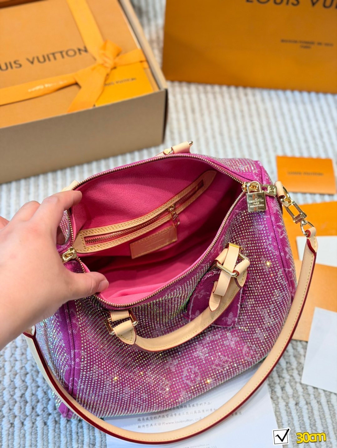 Louis Vuitton Speedy Top-Handle Shoulder Bag — front