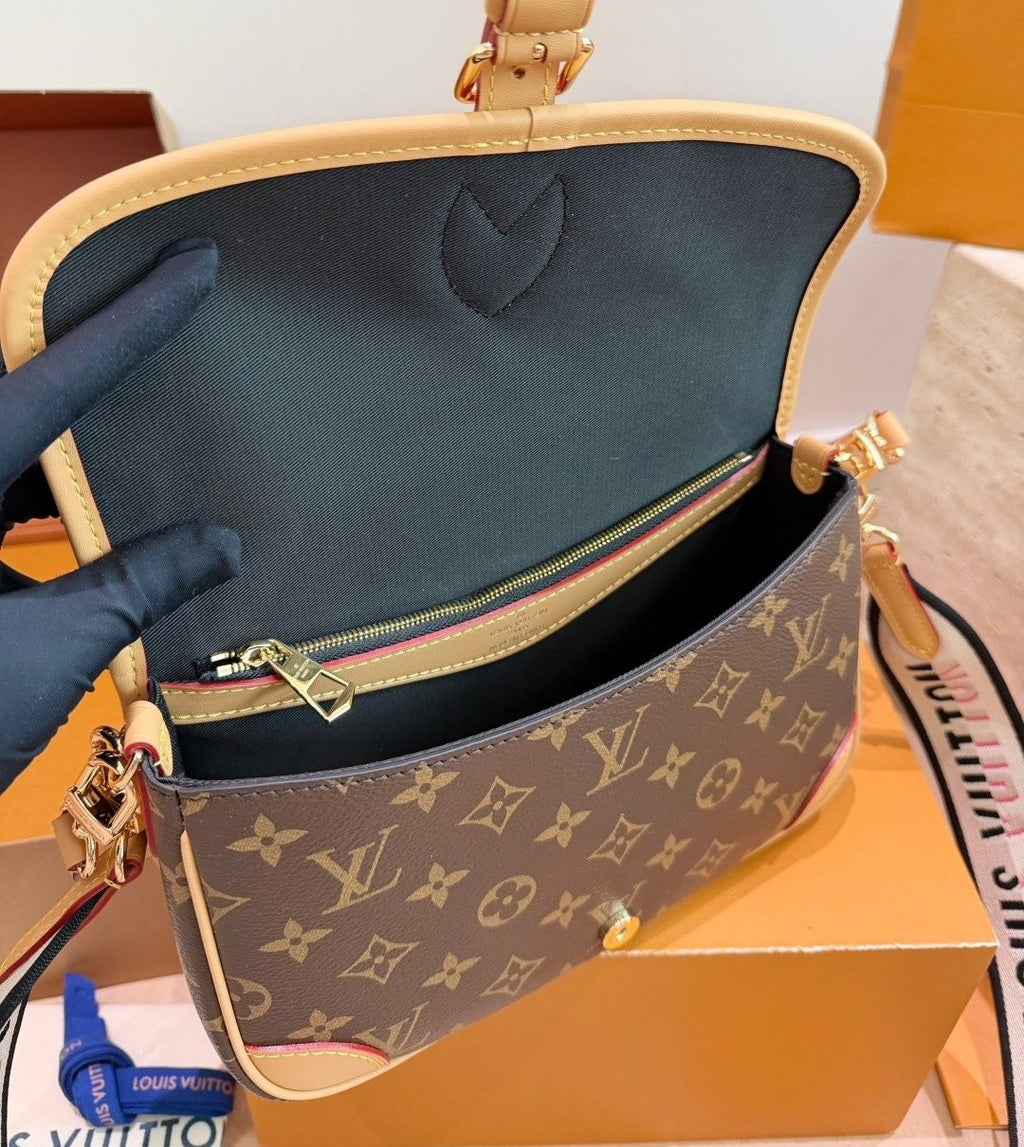 Louis Vuitton Diane Monogram Shoulder Bag — detail