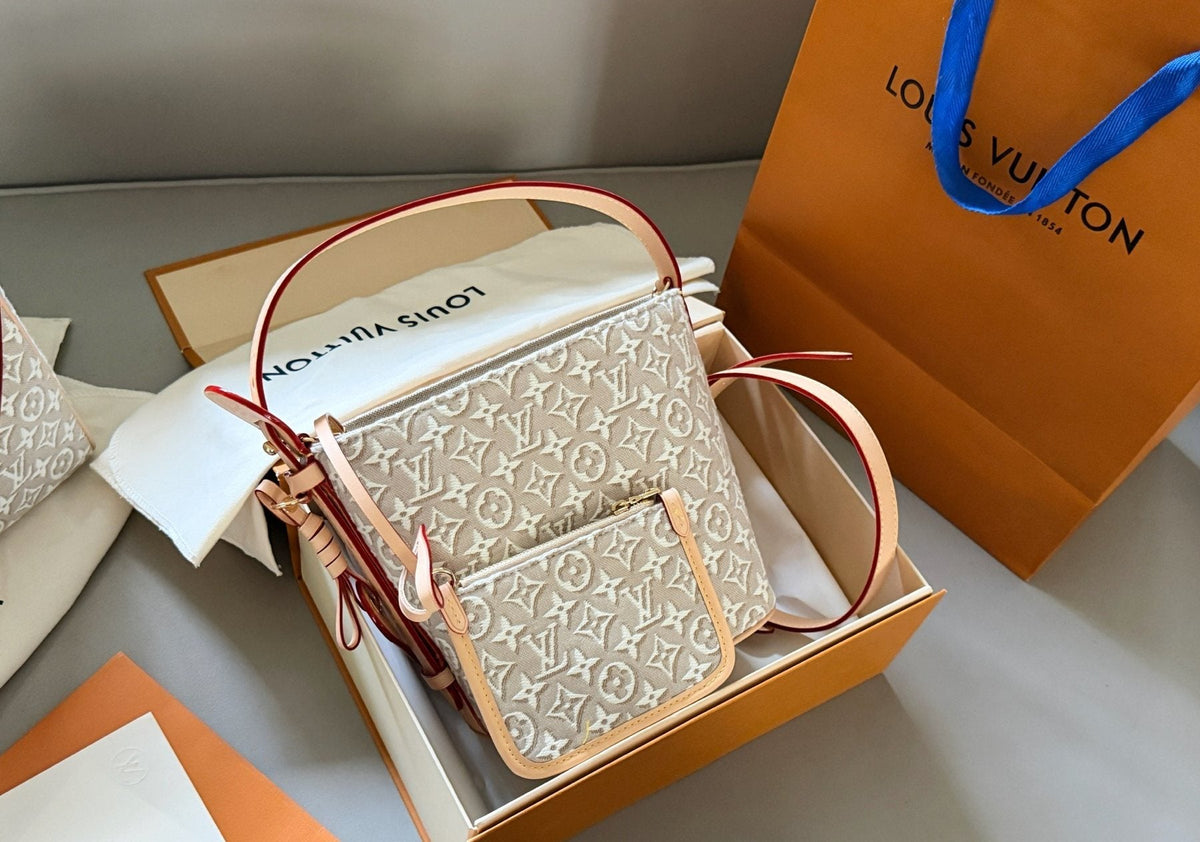 Louis Vuitton All In BB Monogram Bucket Bag — back