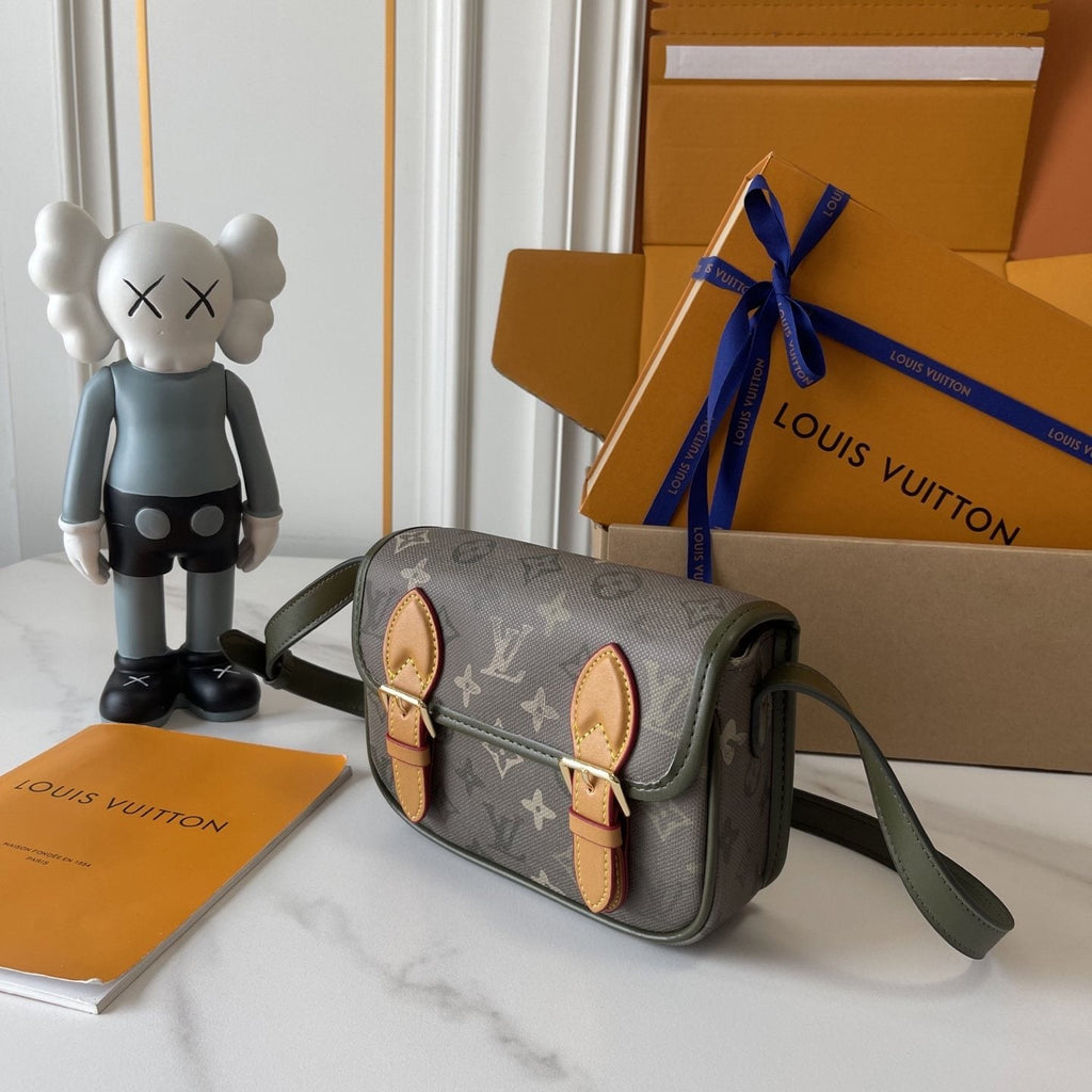 Louis Vuitton Satchel Mini Monogram Crossbody Bag — side