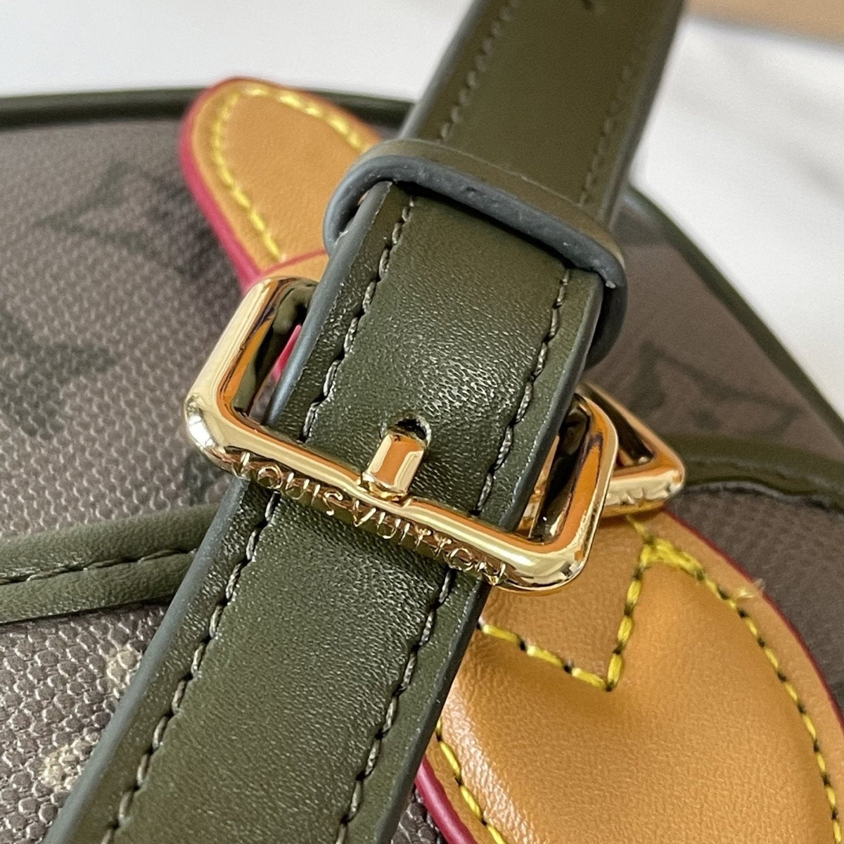 Louis Vuitton Satchel Mini Monogram Crossbody Bag — detail