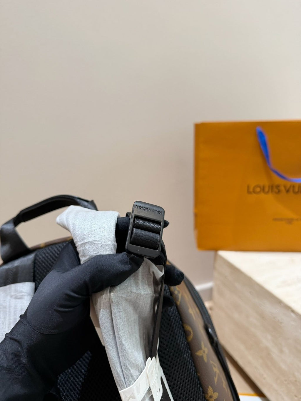 Louis Vuitton Discovery Backpack — detail