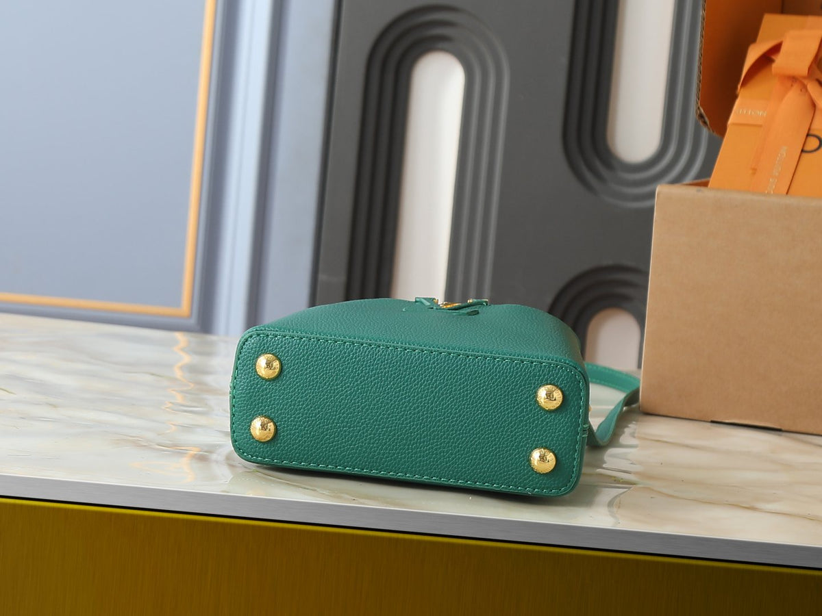 Louis Vuitton Capucines Top-Handle Handbag — detail