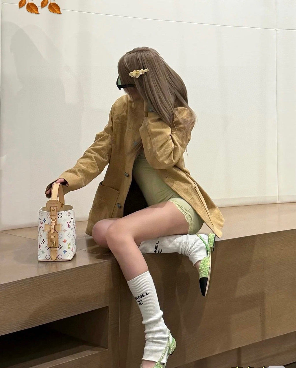 Louis Vuitton All In BB Multicolor Monogram Bucket Bag — side
