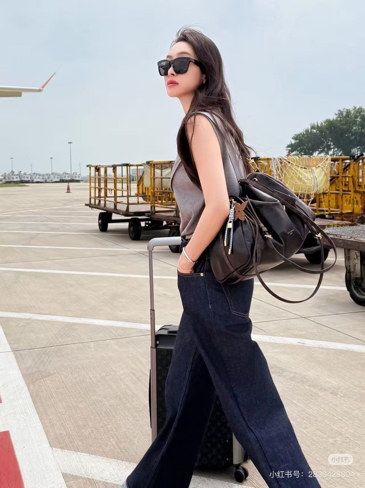 Louis Vuitton Express Pillow Handbag — model