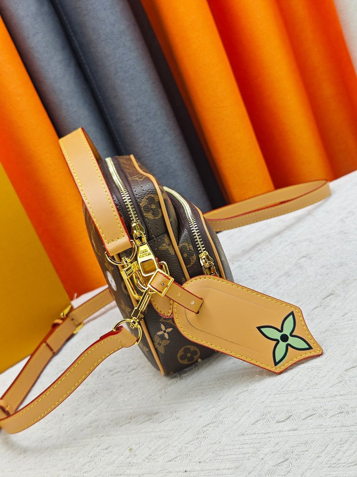 Louis Vuitton Nil Multicolor Monogram Crossbody Bag — side