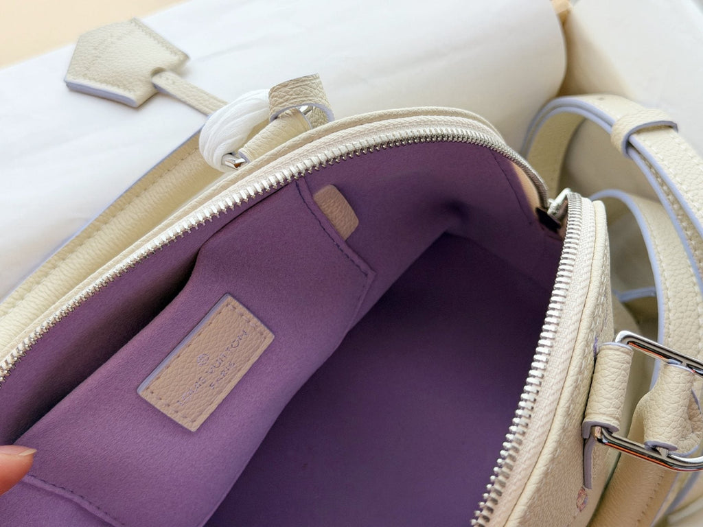 Louis Vuitton Alma Pastel Monogram Handbag — detail