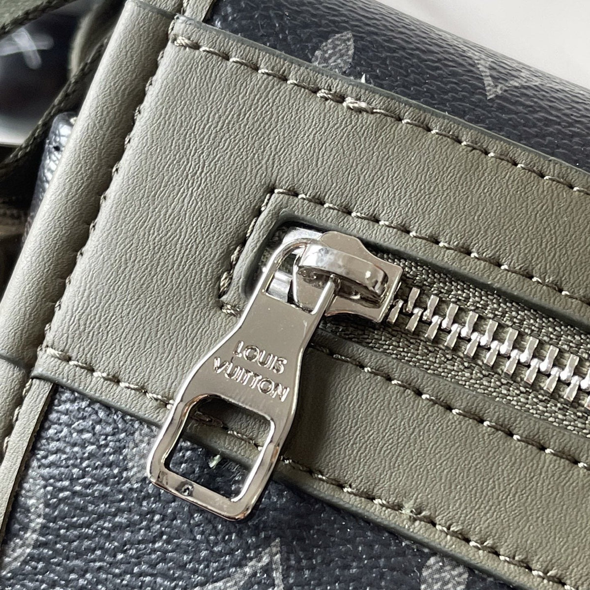 Louis Vuitton Courrier Monogram Messenger Bag — detail