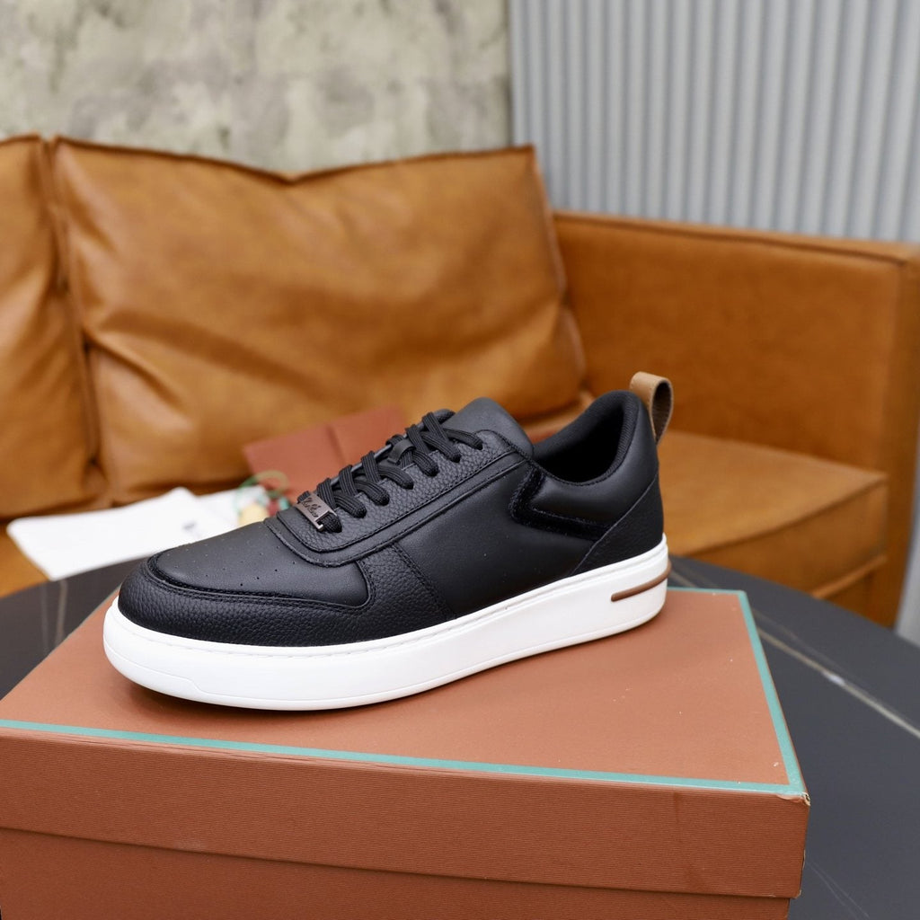 Loro Piana Week End Walk Low-Top Sneakers — side
