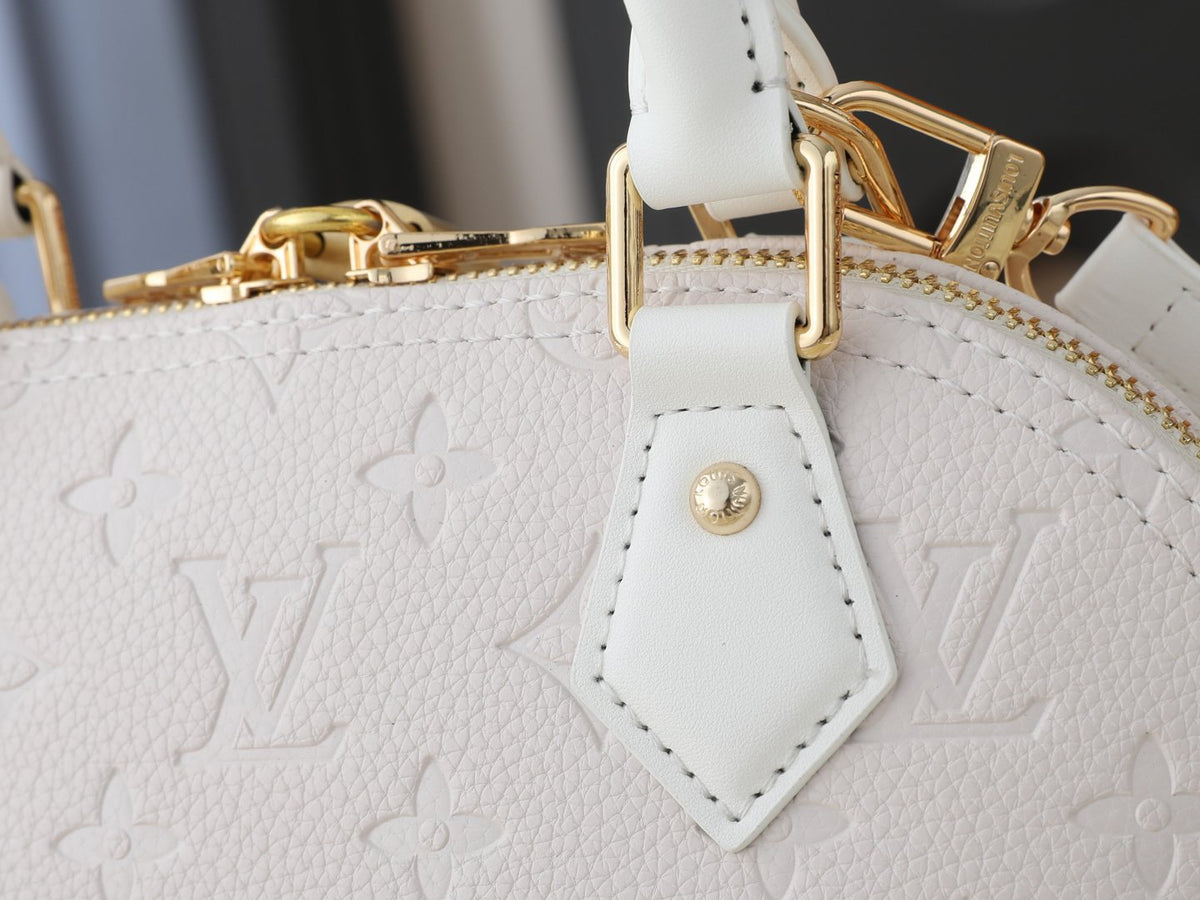 Louis Vuitton Alma BB Monogram Empreinte Bag — detail