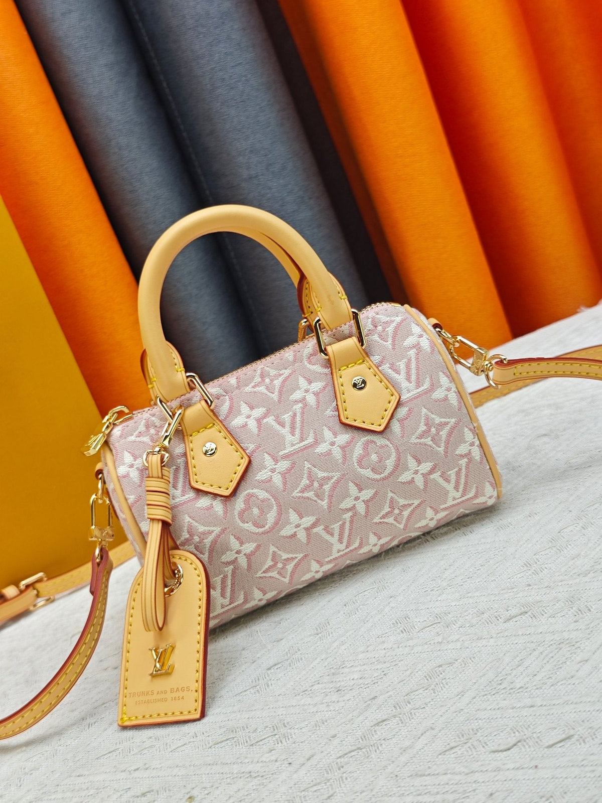 Louis Vuitton Nano Speedy Monogram Top-Handle Bag — hero