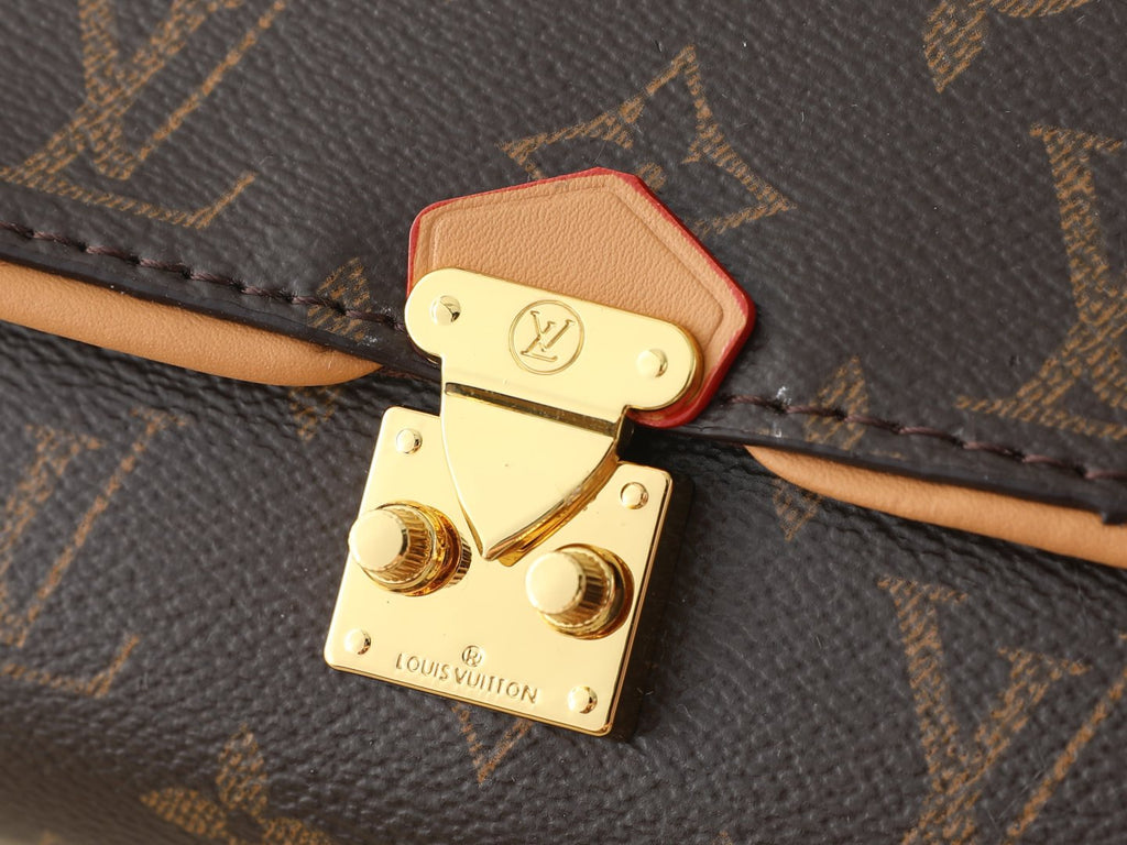 Louis Vuitton Pochette Camille Monogram Chain-Strap Bag — detail