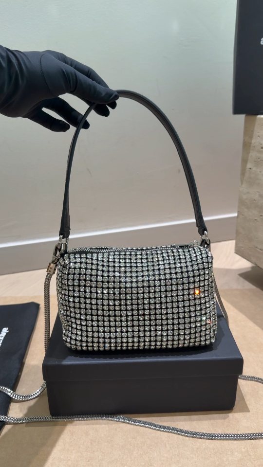 Alexander Wang Rhinestone Shoulder Bag — hero
