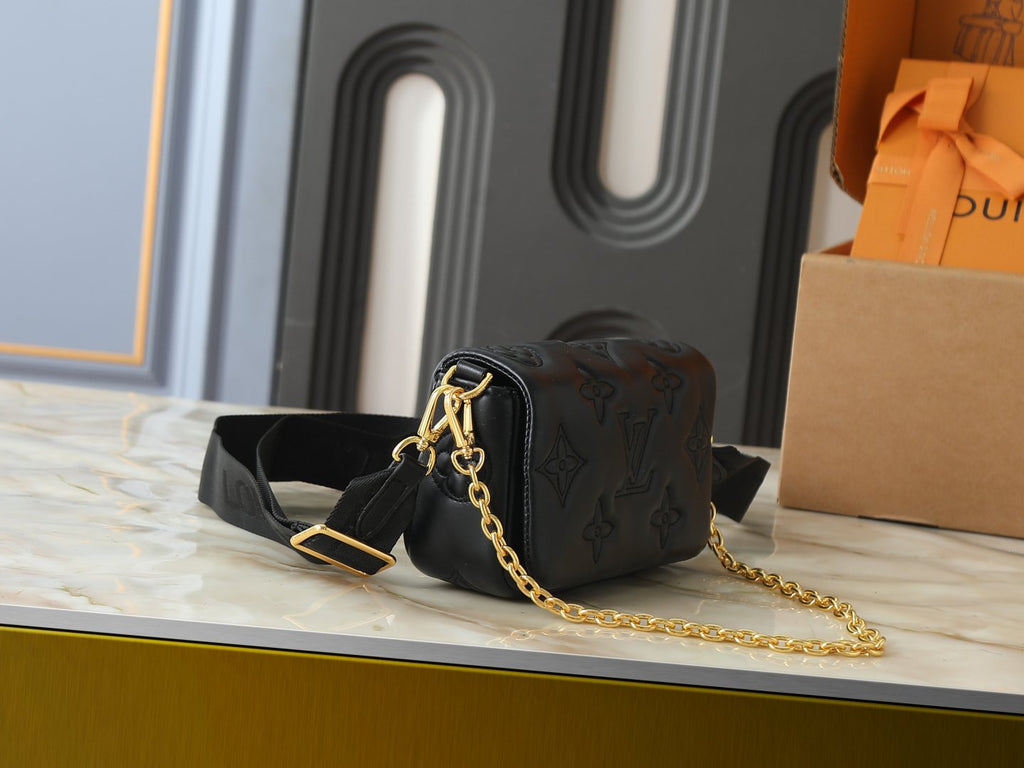 Louis Vuitton Bubblegram Wallet on Strap — side