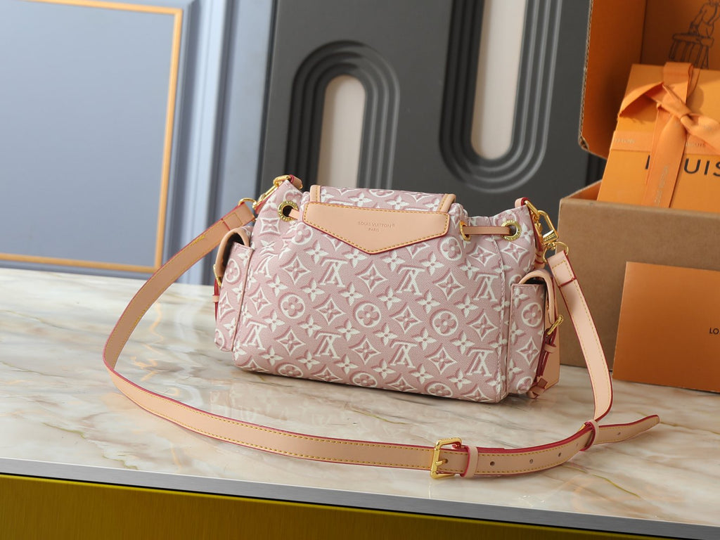 Louis Vuitton Odyssée Monogram Emblème Shoulder Bag — back
