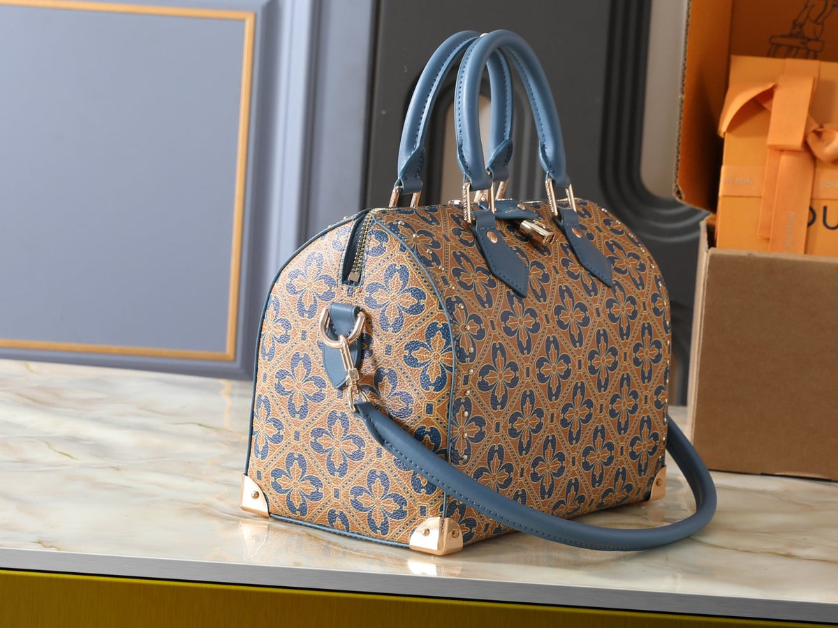 Louis Vuitton Speedy Millefleurs Floral Bag — side