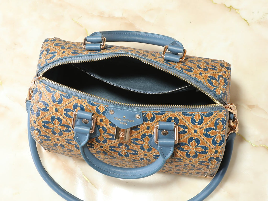 Louis Vuitton Speedy Millefleurs Floral Bag — detail