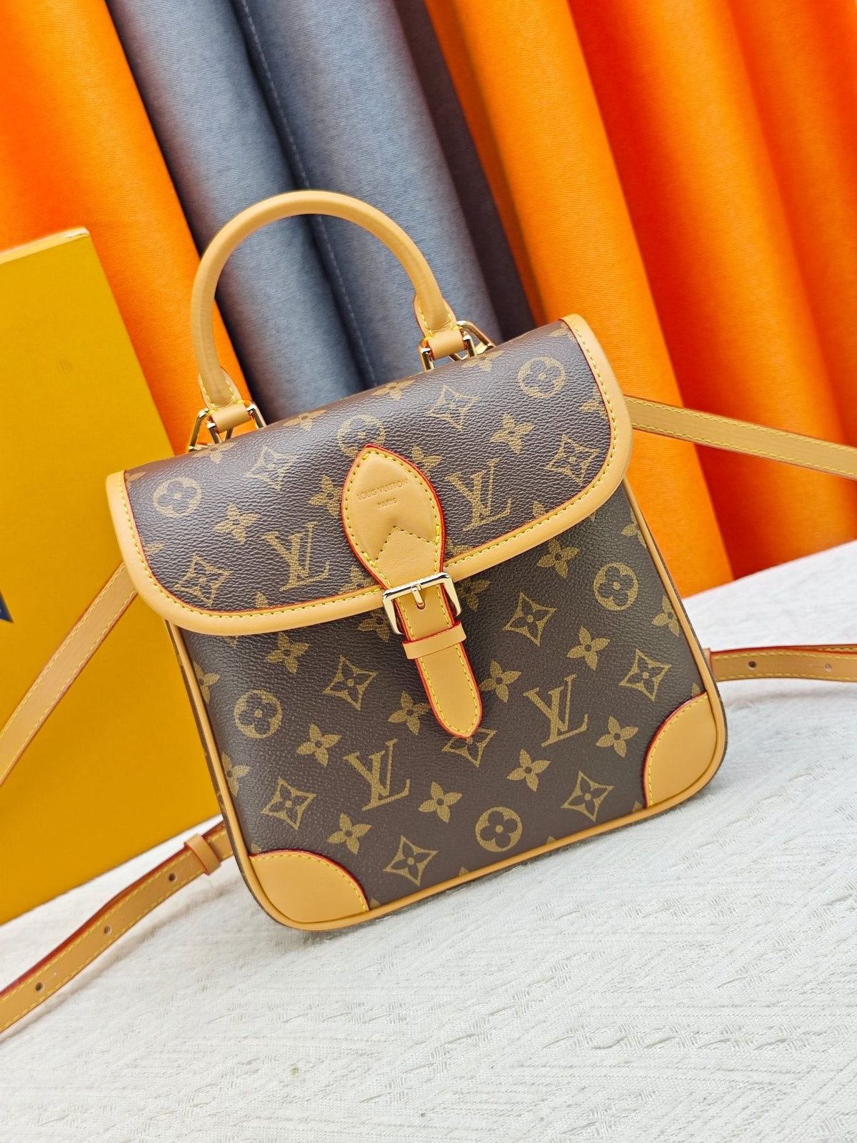 Louis Vuitton Diane Monogram Backpack — front