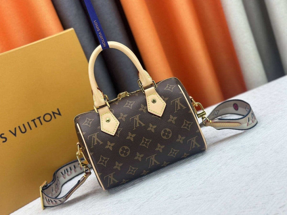 Louis Vuitton Speedy Bandoulière Character Monogram Bag — back