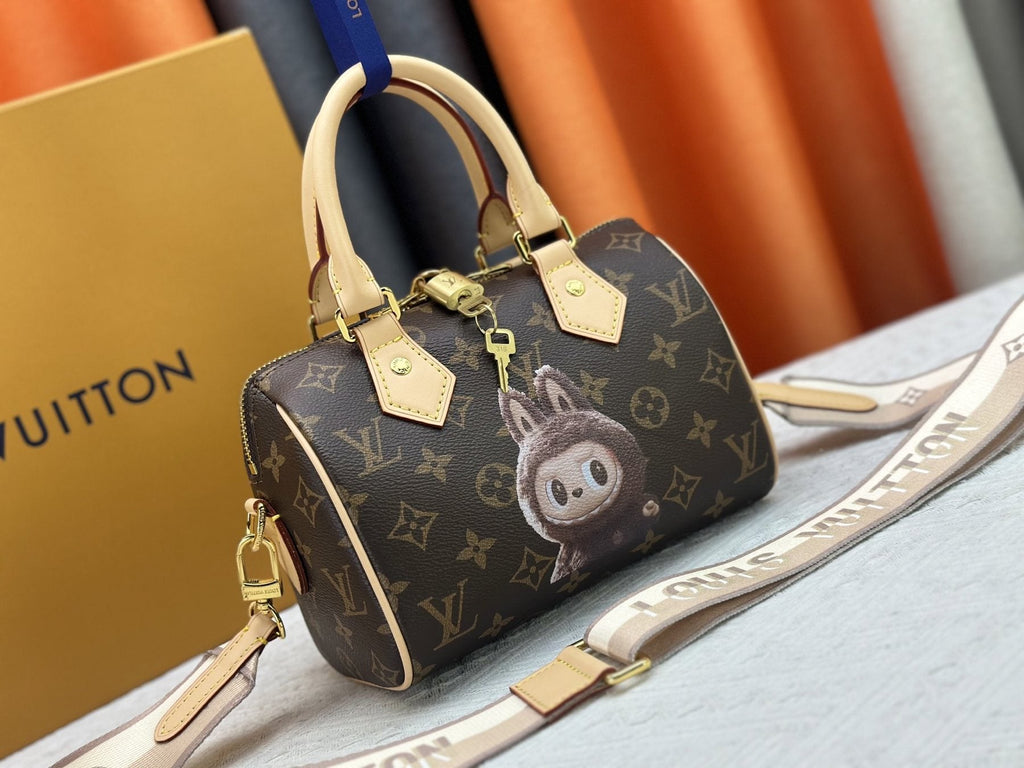 Louis Vuitton Speedy Bandoulière Character Monogram Bag — front
