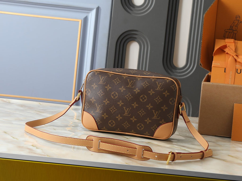 Louis Vuitton Monogram Camera Crossbody Bag — back