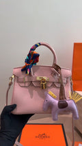 Hermès Grained Leather Top Handle Bag — hero