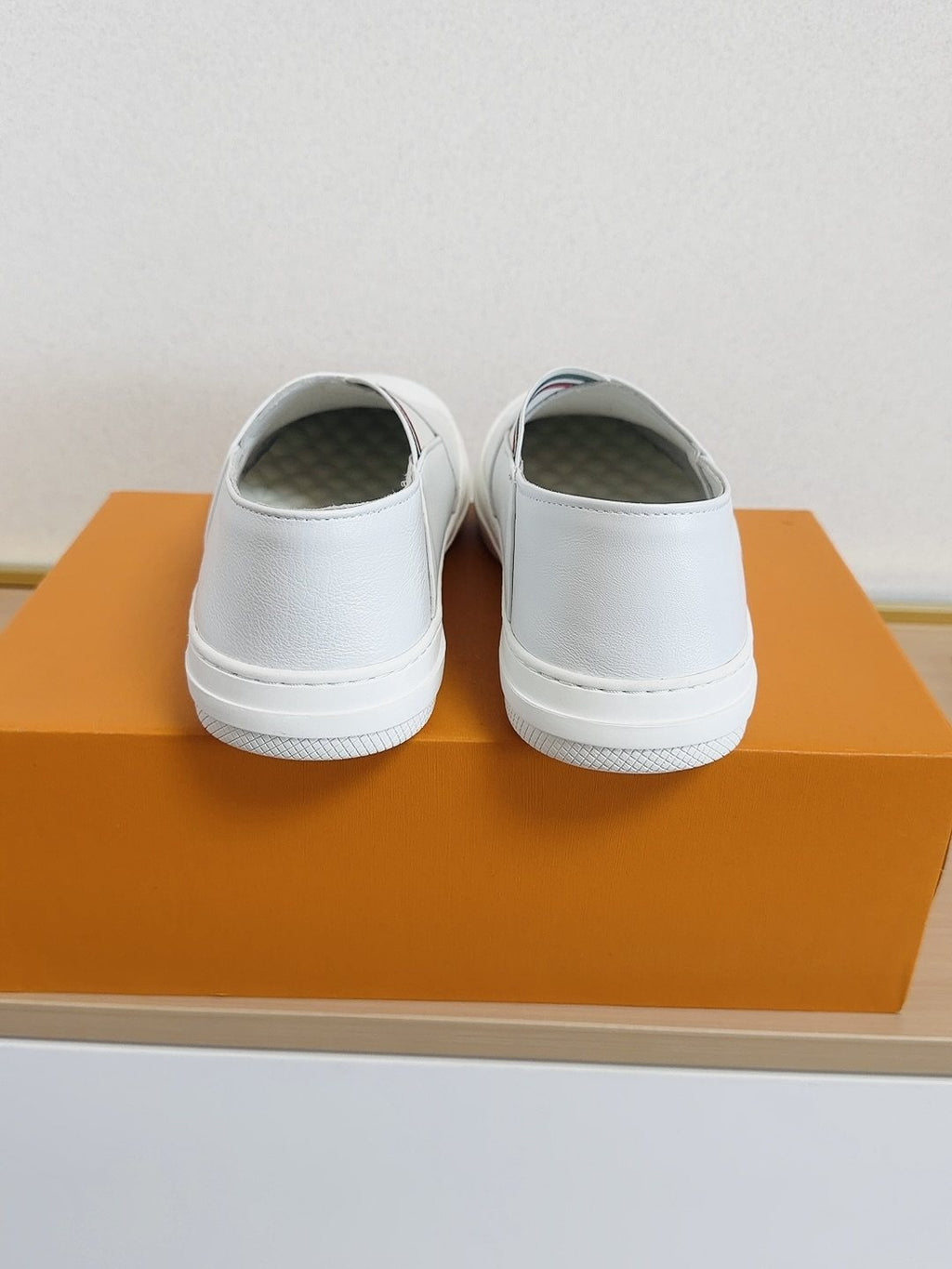 Gucci Toe-Cap Slip-On Shoes — back