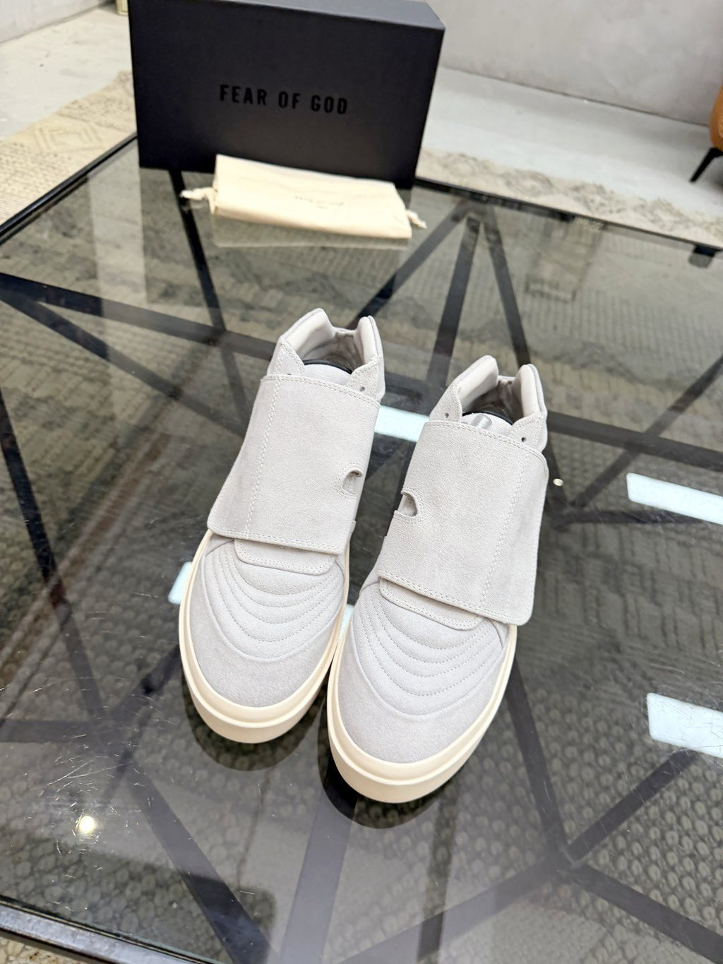 Fear of God Strap High-Top Sneakers — front