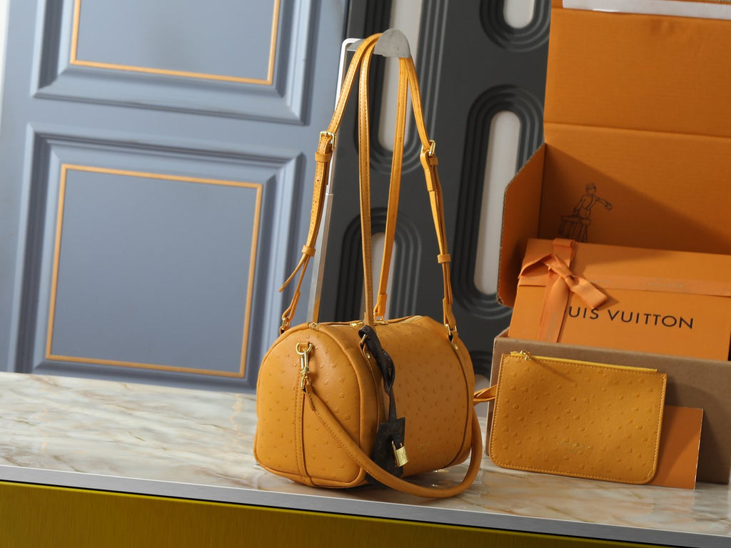 Louis Vuitton Express Dotted-Texture Shoulder Bag — side