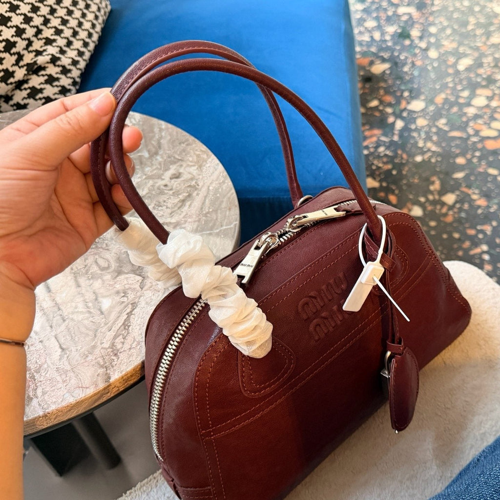 Miu Miu Vivant Bowling Bag — side