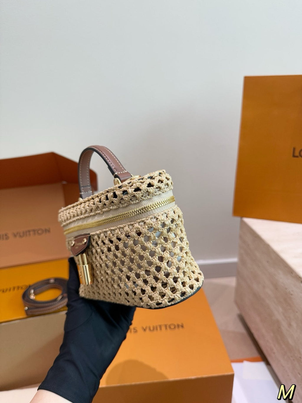 Louis Vuitton Vanity Top Handle Bag — side