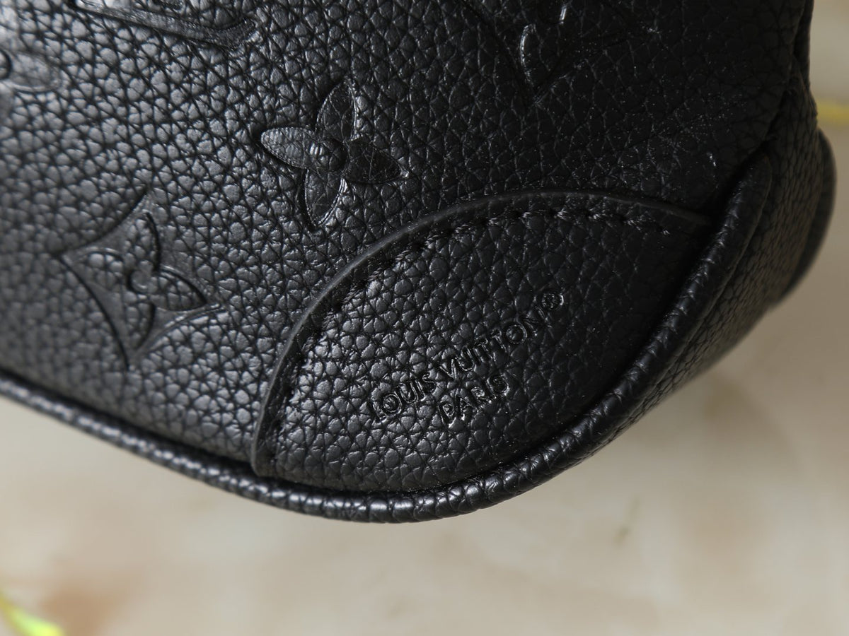 Louis Vuitton Nano Boulogne Monogram Empreinte Shoulder Bag — detail