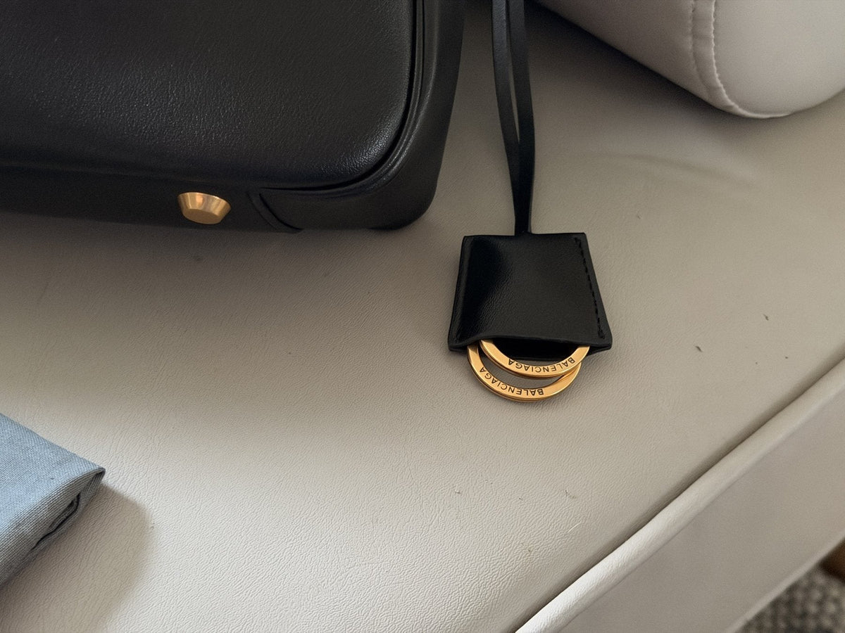 Balenciaga Rodeo Folded-Front Top-Handle Bag — detail