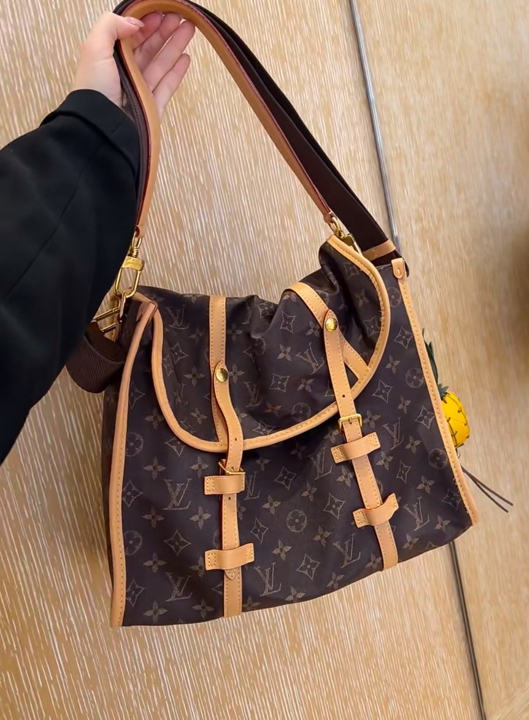 Louis Vuitton Monogram Twin-Strap Messenger Bag — hero