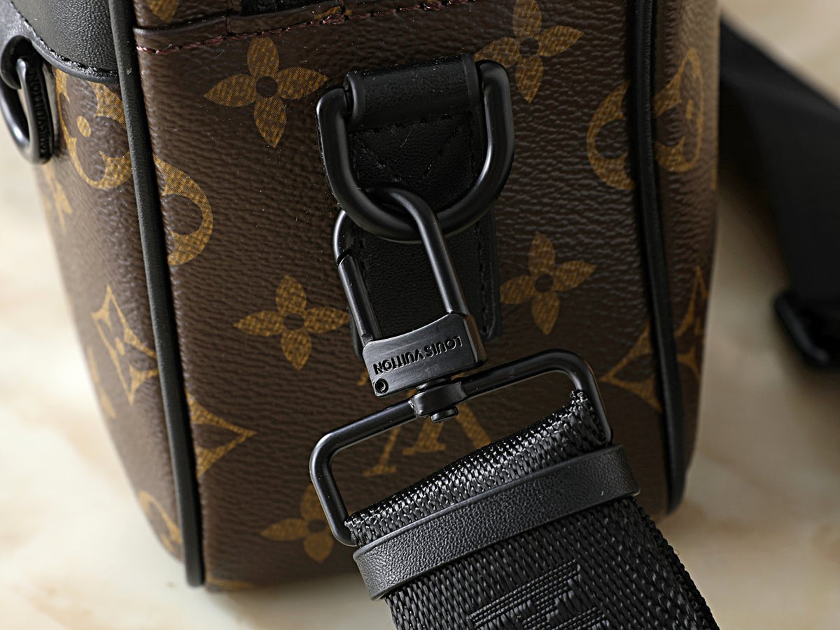 Louis Vuitton Alpha Monogram Messenger Bag — detail