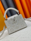 Louis Vuitton Capucines Nano Mirage Crystal Top-Handle Bag — hero