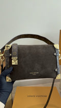 Louis Vuitton Trunk Top-Handle Bag with Monogram Trim — hero