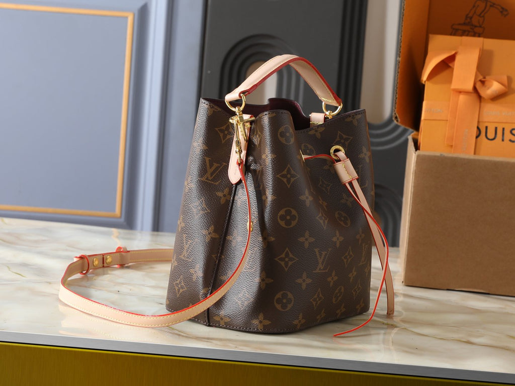 Louis Vuitton NéoNoé BB Monogram Bucket Bag — side