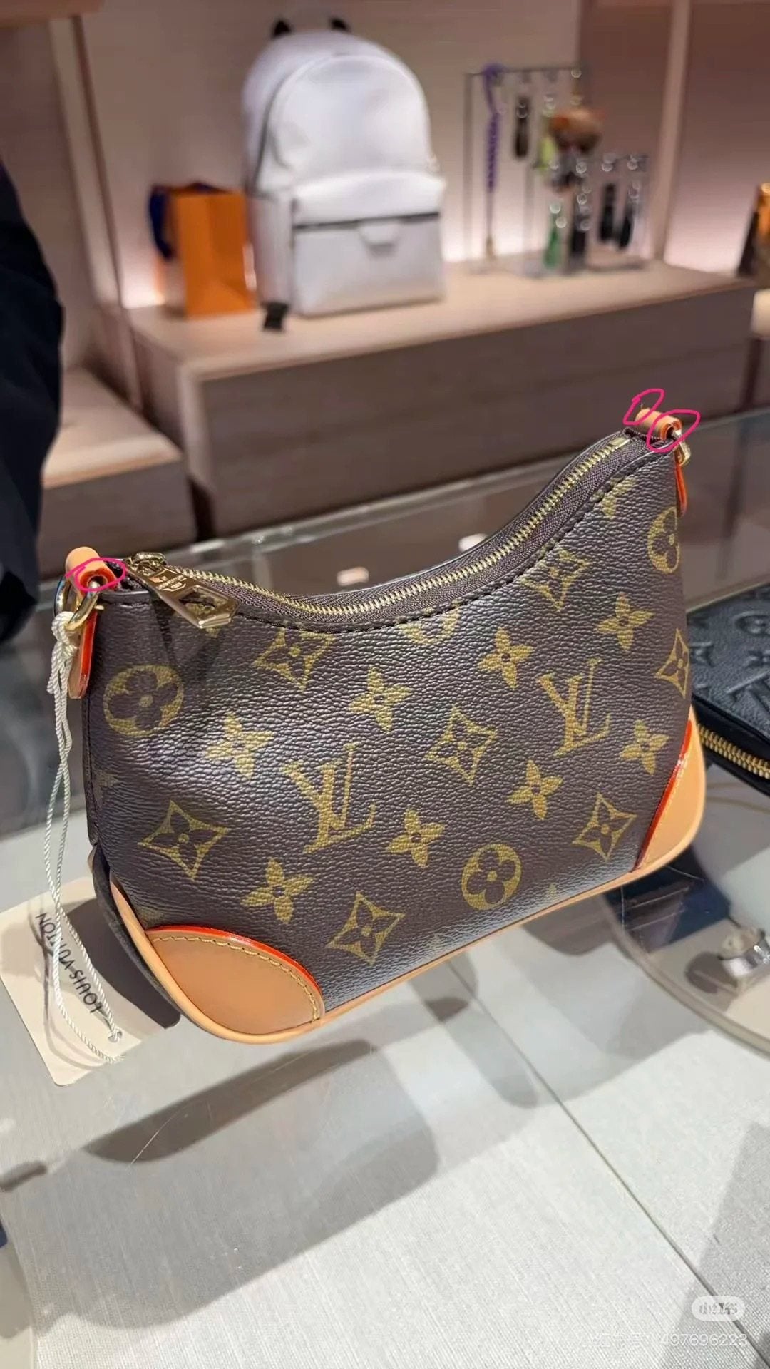 Louis Vuitton Monogram Crescent Shoulder Bag — hero