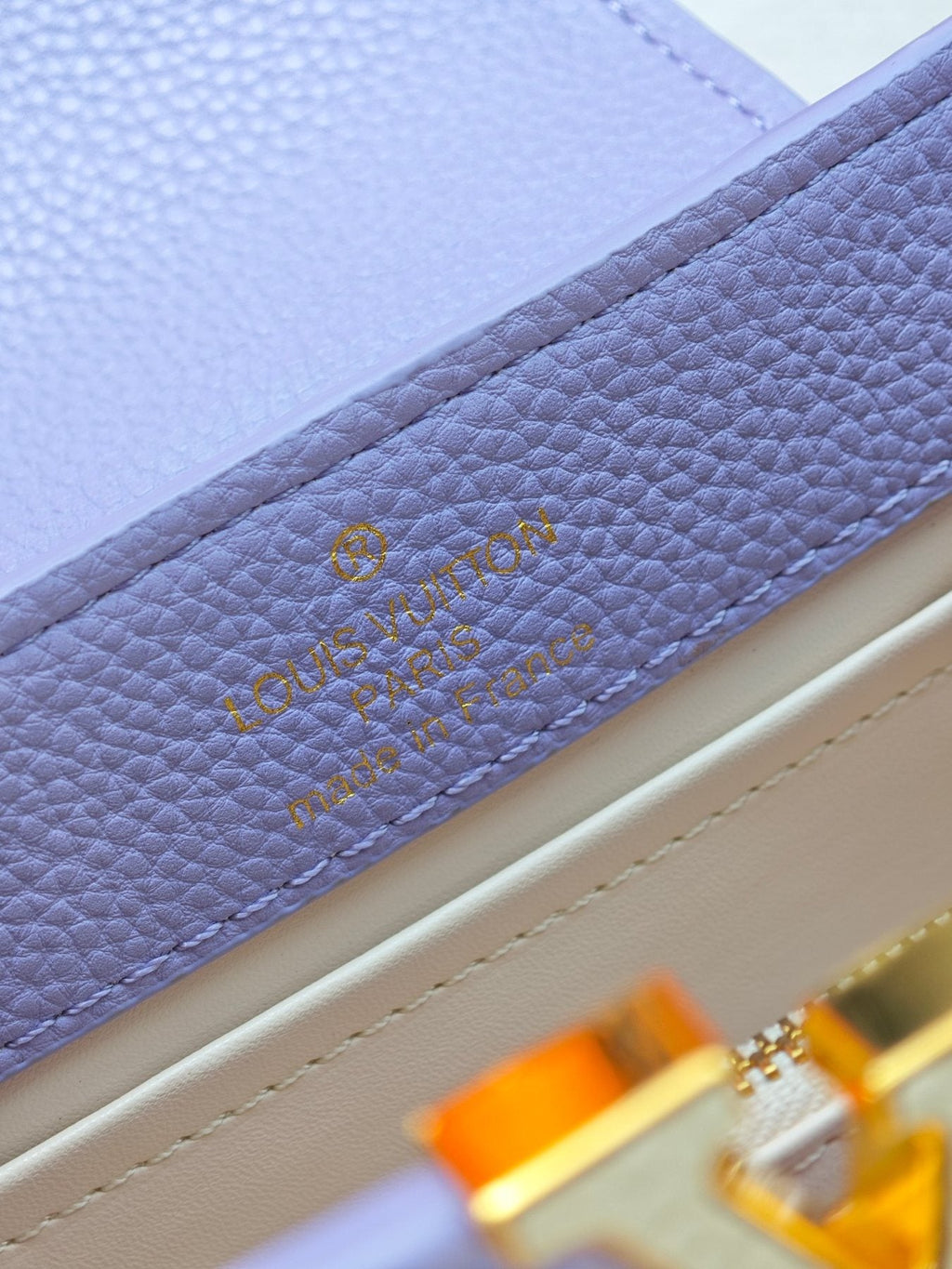 Louis Vuitton Capucines Nano Mirage Chain Top-Handle Bag — detail