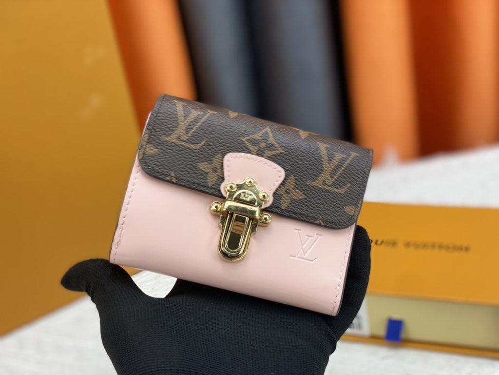 Louis Vuitton Monogram Trunk-Clasp Compact Wallet — hero