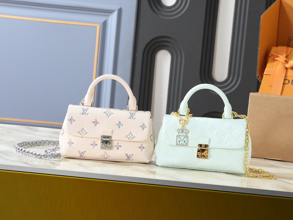 Louis Vuitton Nano Madeleine Monogram Top-Handle Bag — comparison