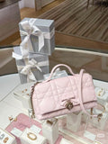 Dior Quilted Bow Top-Handle Chain Bag — hero