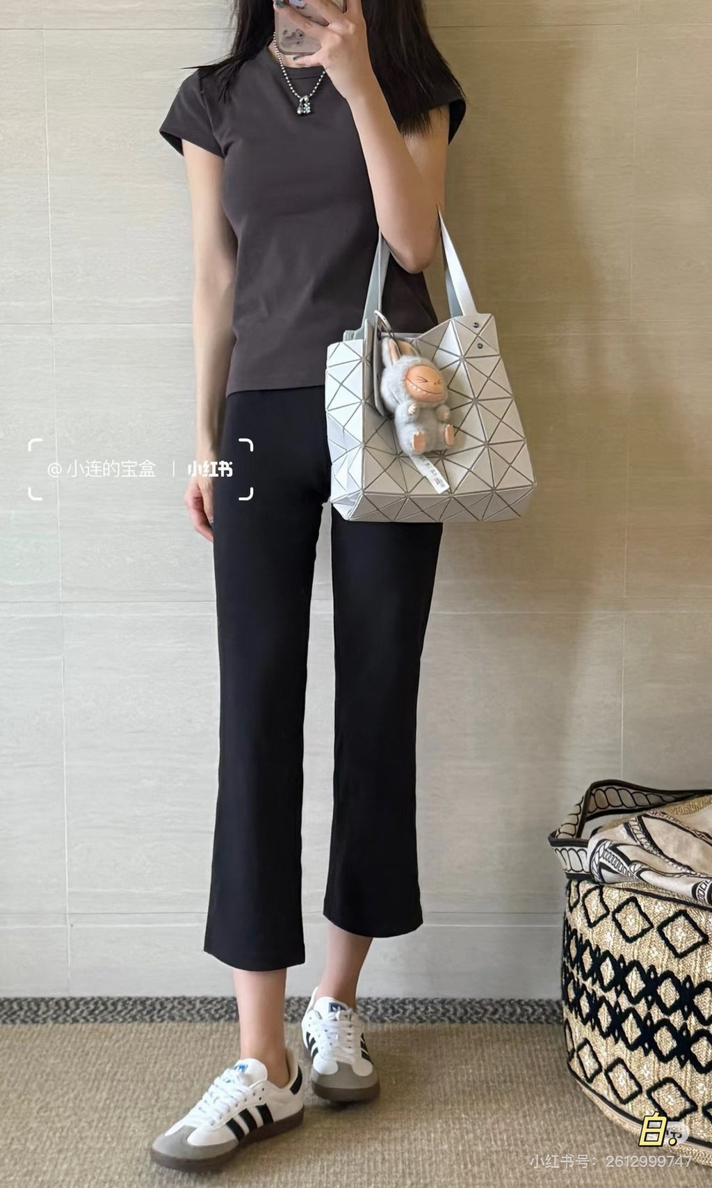 BAO BAO Carat Triangular-Panel Tote — model