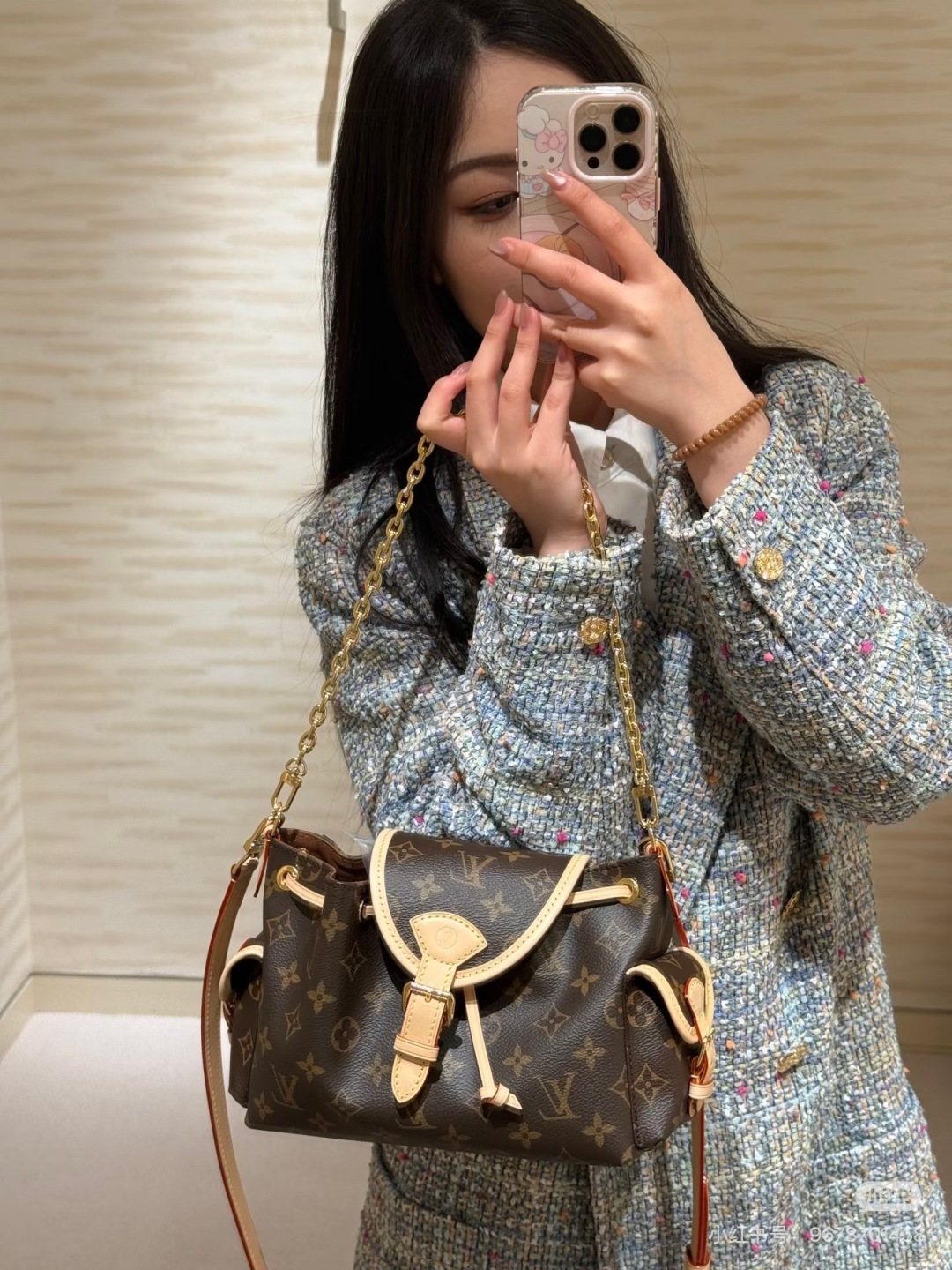 Louis Vuitton Odyssey Monogram Shoulder Bag — model
