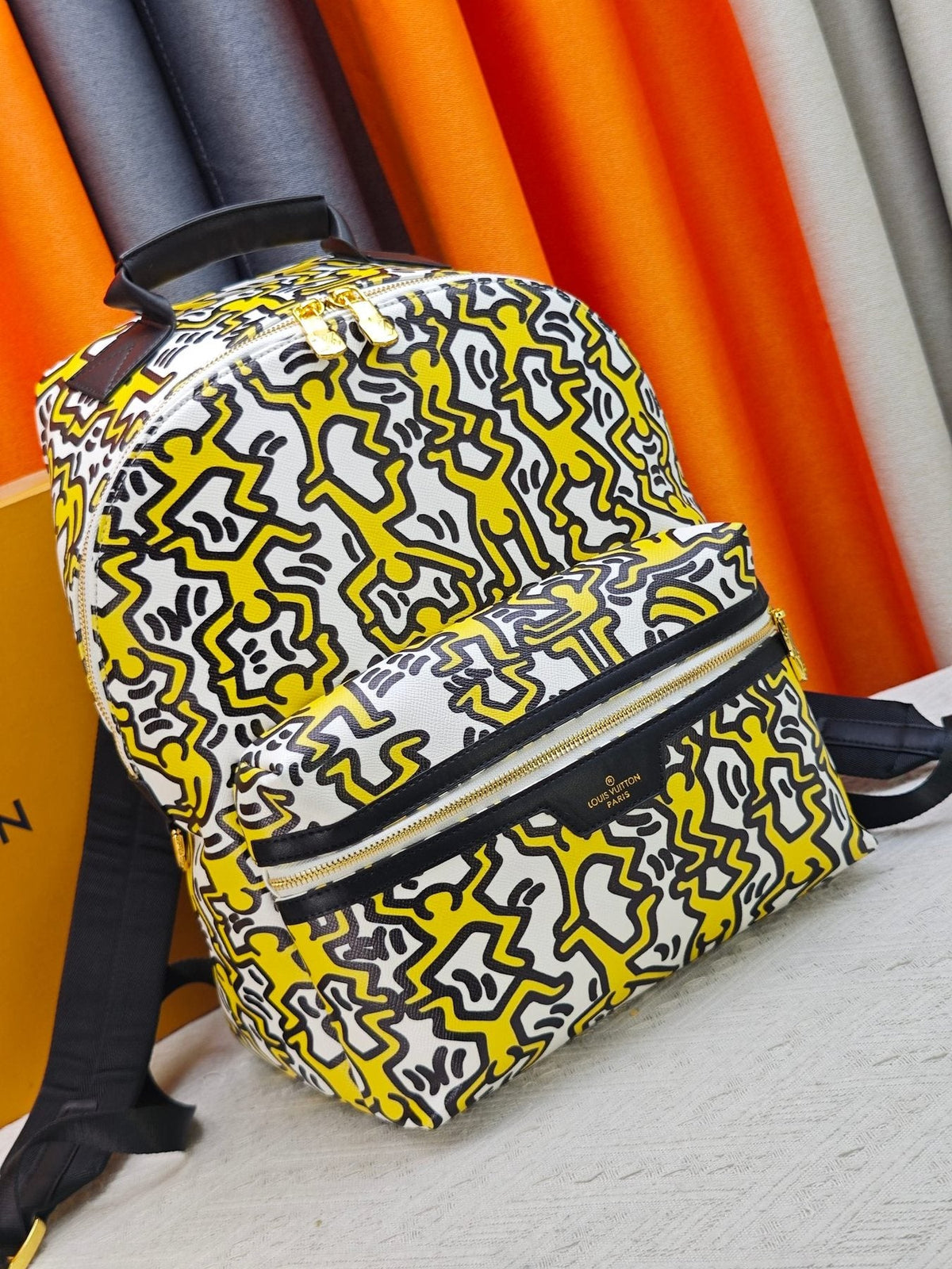 Louis Vuitton Discovery Graphic Backpack — front