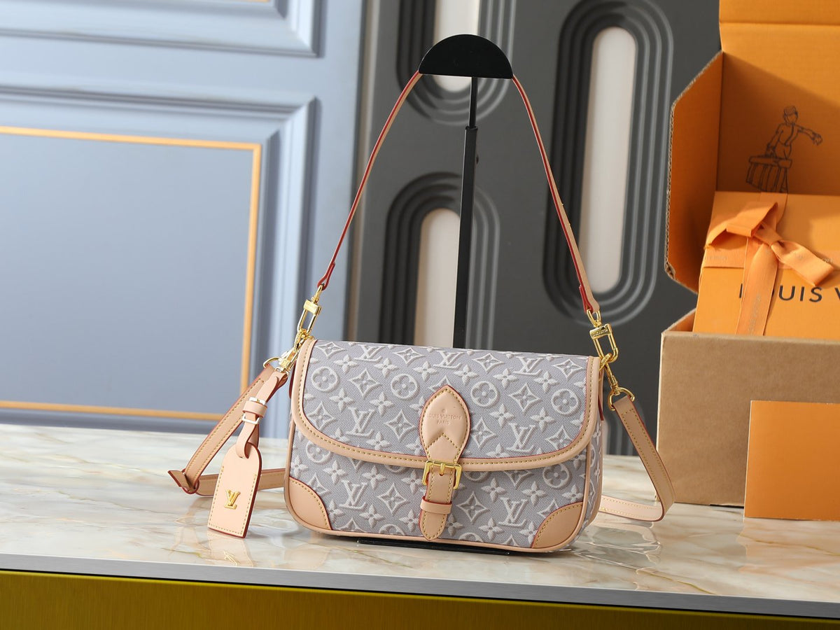Louis Vuitton Diane Monogram Denim Shoulder Bag — hero